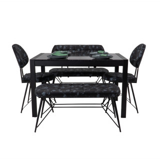 Star Atlantik Çam Açılır Masa - Yıldız Sandalye - Piante Bank & Flat