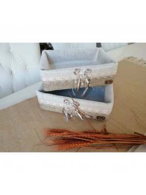 2'li Hasır Döşemeli Kutu