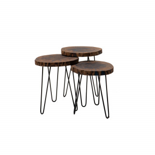 Kütük Servis Sehpa